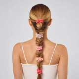 Kit.sch Satin Scrunchies - Cherry Blossom