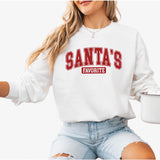 Christmas Crewneck Sweatshirt - Santa's Favourite