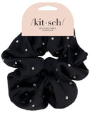 Kit.sch Satin Rhinestone Scrunchie