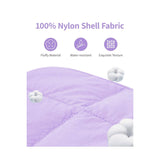 Puffy Makeup Bag:Purple