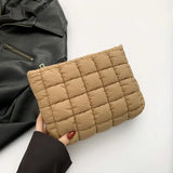 Quilted Puffer Makeup Bag