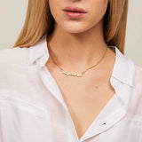 Zodiac Script Necklaces